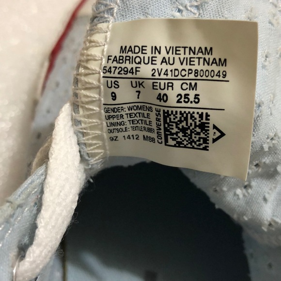 🎈Converse🎈♨️ size 9 - Picture 6 of 6